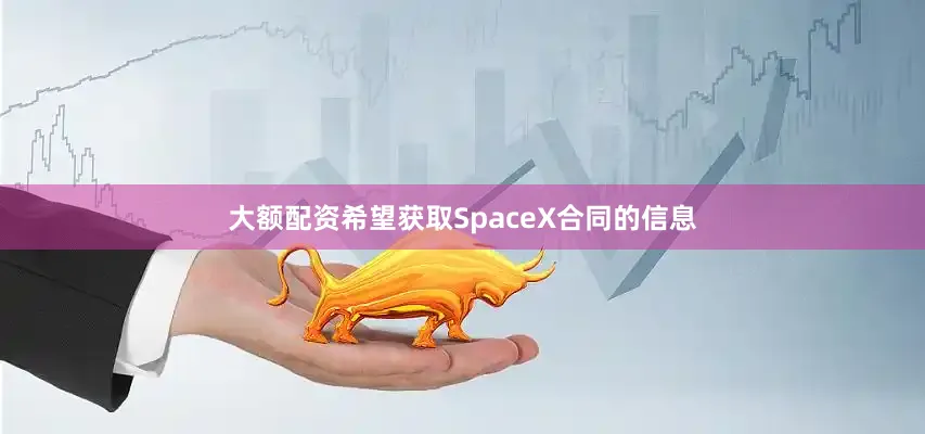 大额配资希望获取SpaceX合同的信息